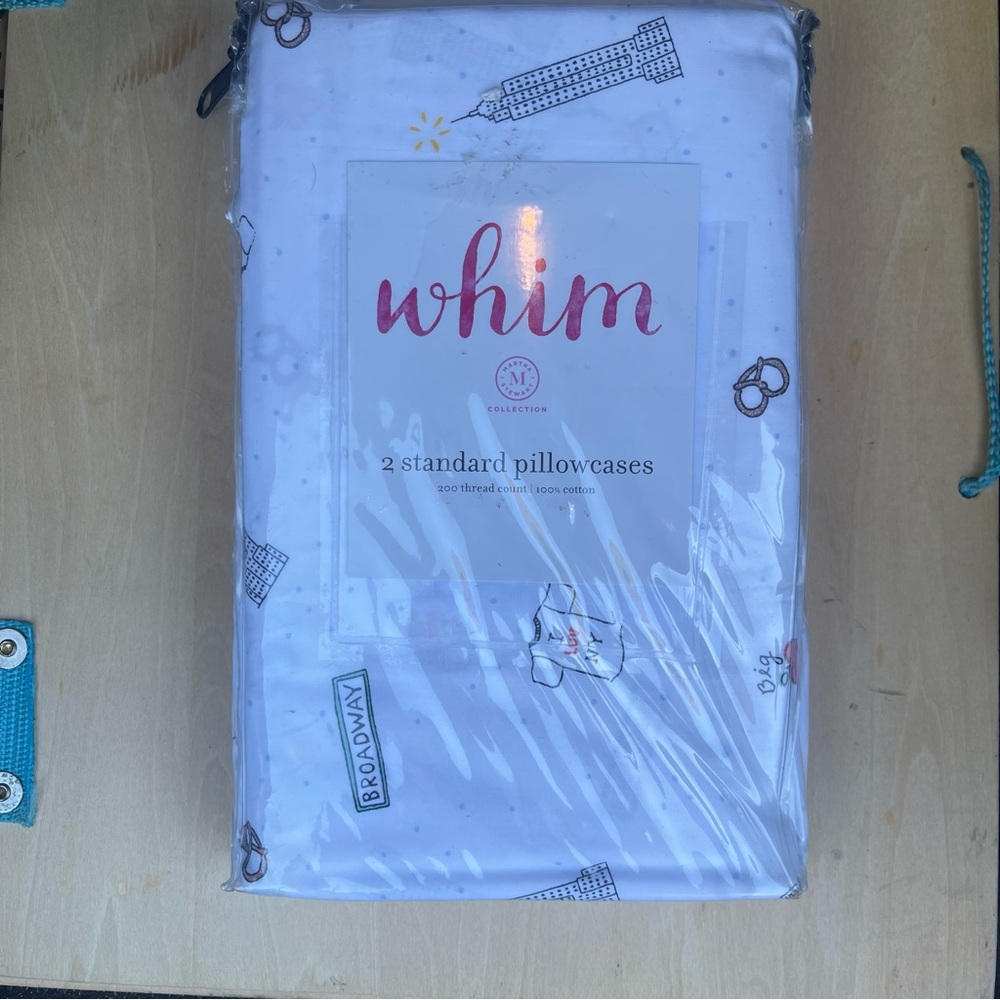 Whim White Pillowcases